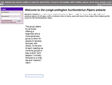 Tablet Screenshot of longframlingtonpipers.org